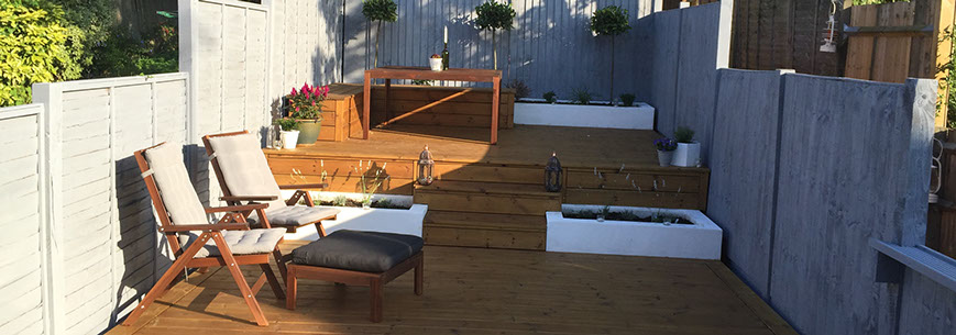 Joseph Mat Landscape bespoke fencing, decking, paving, garden design