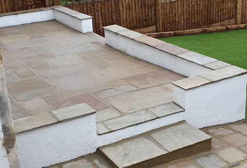 Joseph Mat Landscape gardening rendered walls